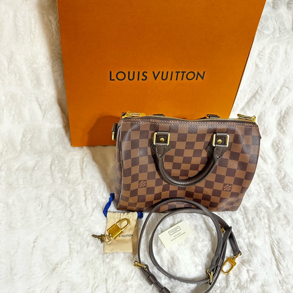 Louis Vuitton Speedy Bandouliere 25 Damier Ebene - Picture 4 of 5